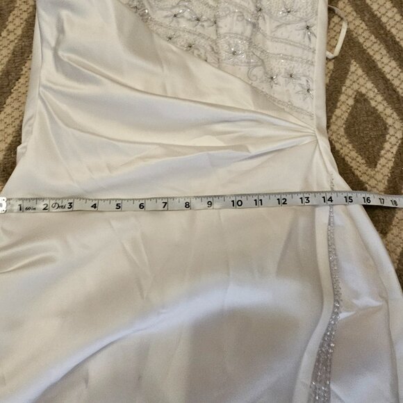 Maggie Sottero Couture White Beaded Wedding Dress 10 - Picture 10 of 13